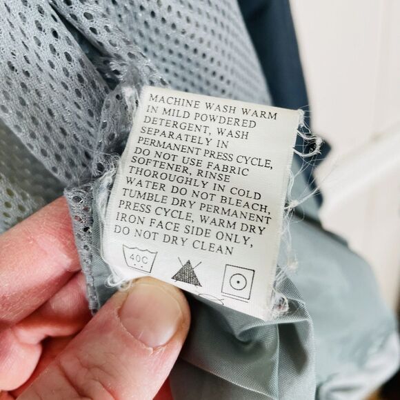 Columbia Omnitech Jacket Women's Small Blue Packaway Hood - Picture 6 of 16